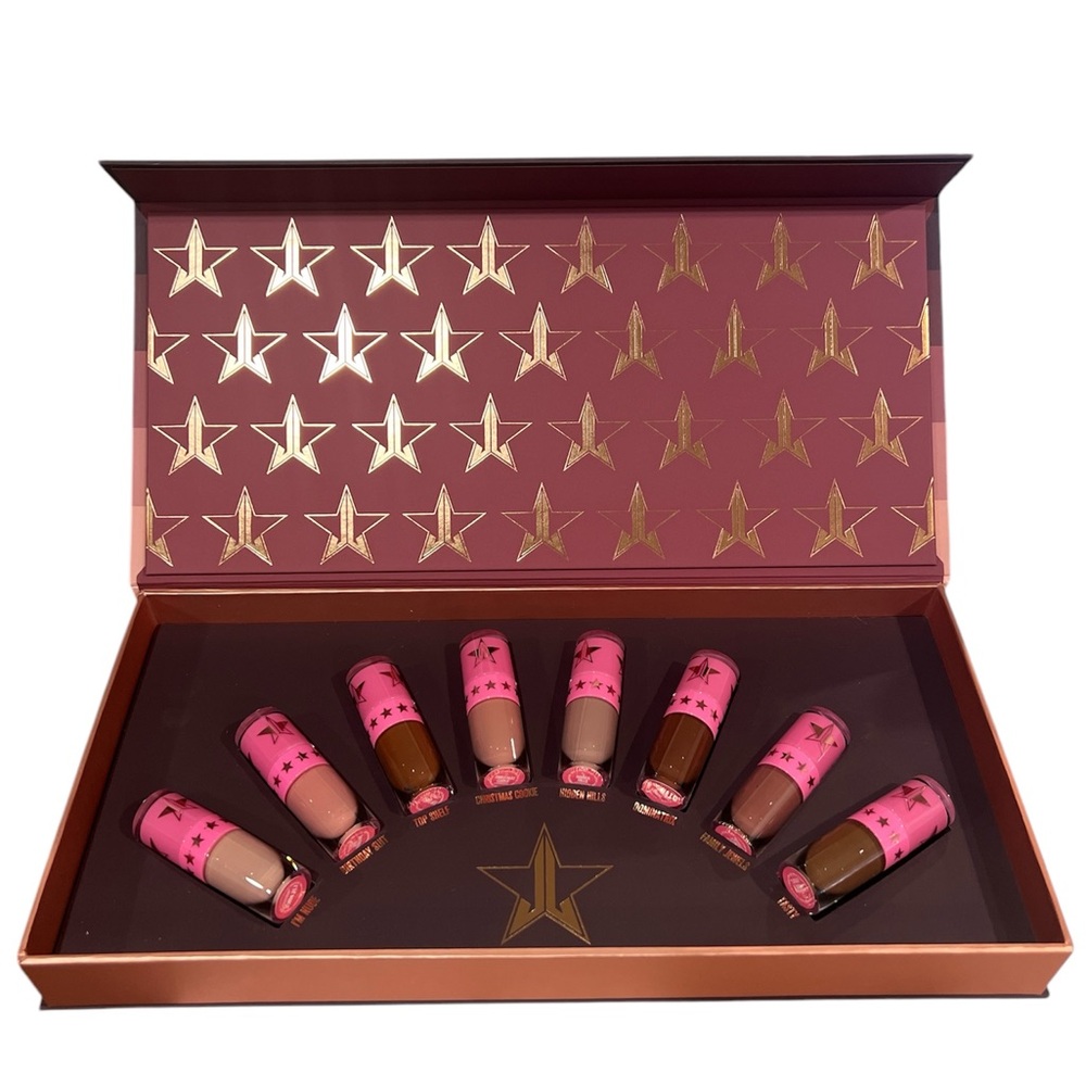 Jeffree Star Vol. 2 Mini Velour Liquid Lipstick Set in Nudes